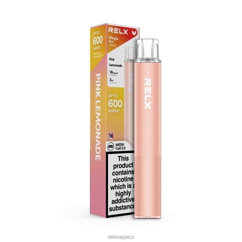 RELX Czech Republic | RELX MagicGo ga600 růžová limonáda H2L2P44
