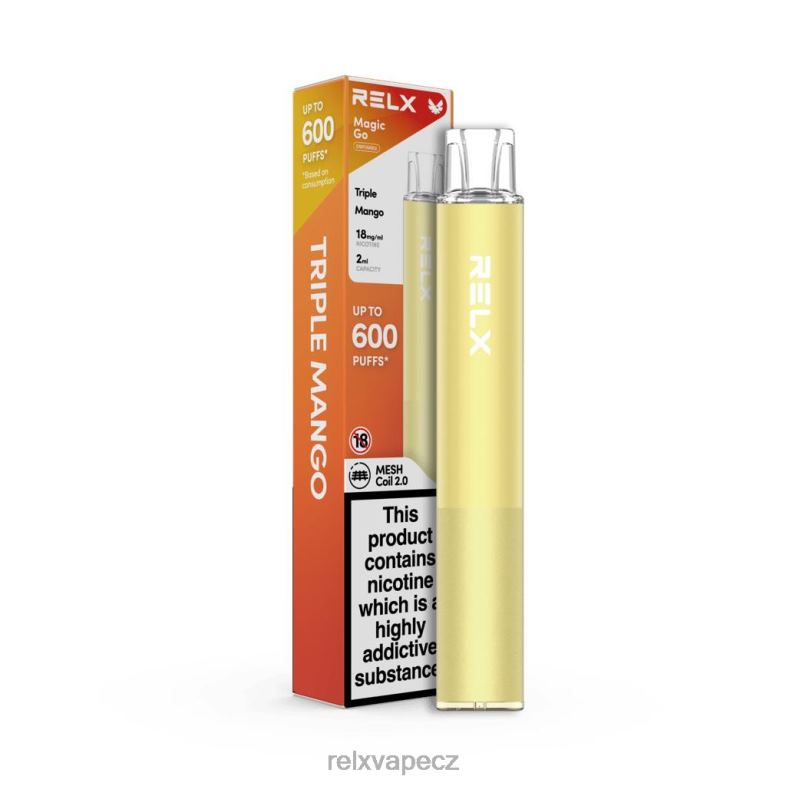 RELX Pods Sale | RELX MagicGo ga600 trojité mango H2L2P47
