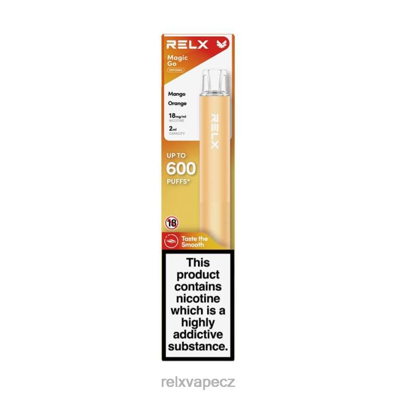 RELX Recenze | RELX MagicGo ga600 mango pomeranč H2L2P38