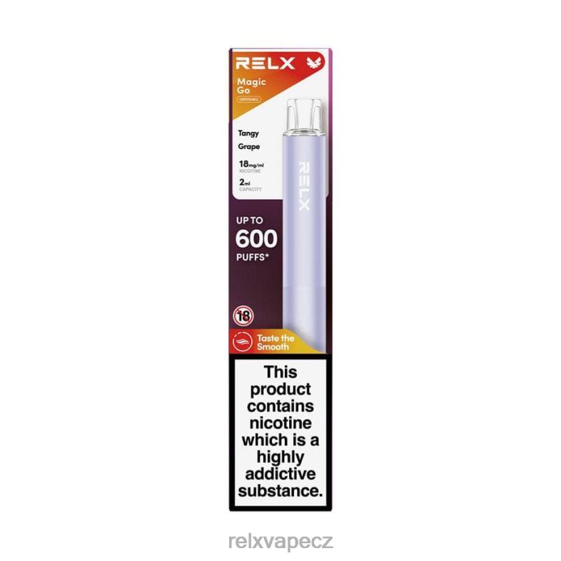 RELX Vape CZ | RELX MagicGo ga600 kyselý hroznový H2L2P42
