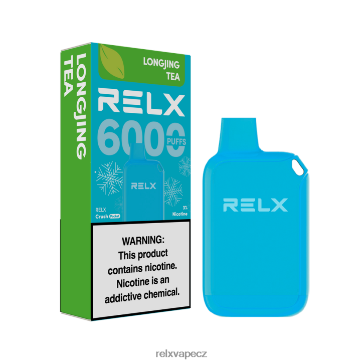 RELX Crush Pocket 6000 ledových čaj longjing 8RHJ6P9 - Relx Papieros Cena