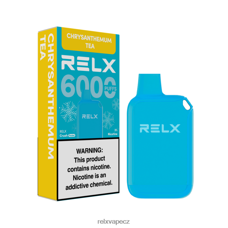 RELX Crush Pocket 6000 ledových chryzantémový čaj 8RHJ6P21 - Relx Czech Republic