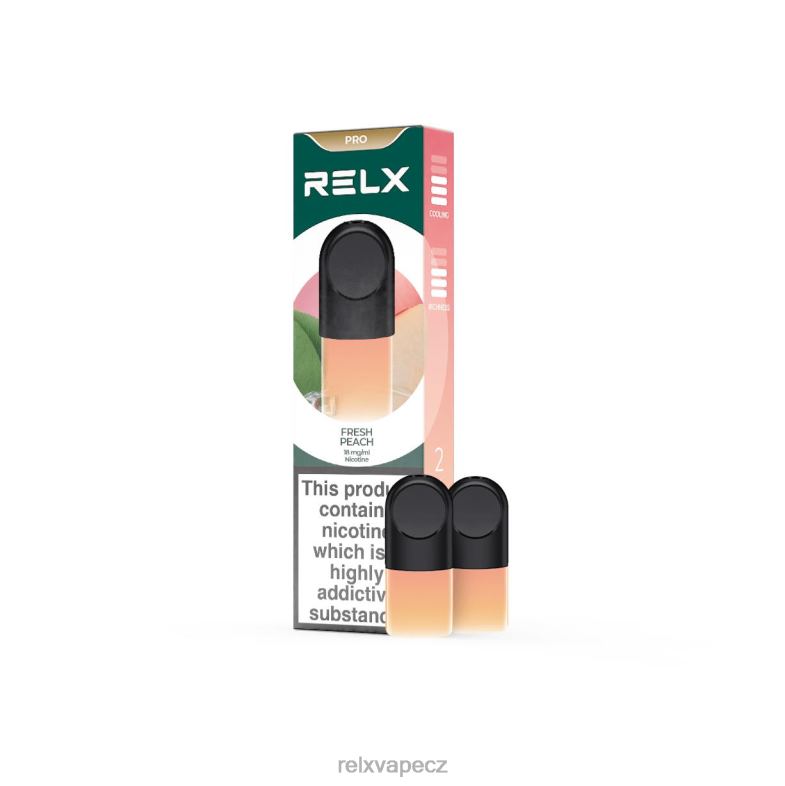 RELX Cigareta | RELX pod pro - 2 lusky čerstvá broskev H2L2P10