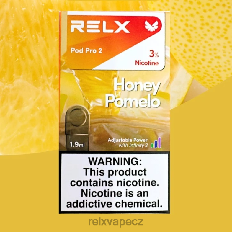 RELX Papieros Cena | RELX pod pro 2 - 3 lusky medové pomelo H2L2P120