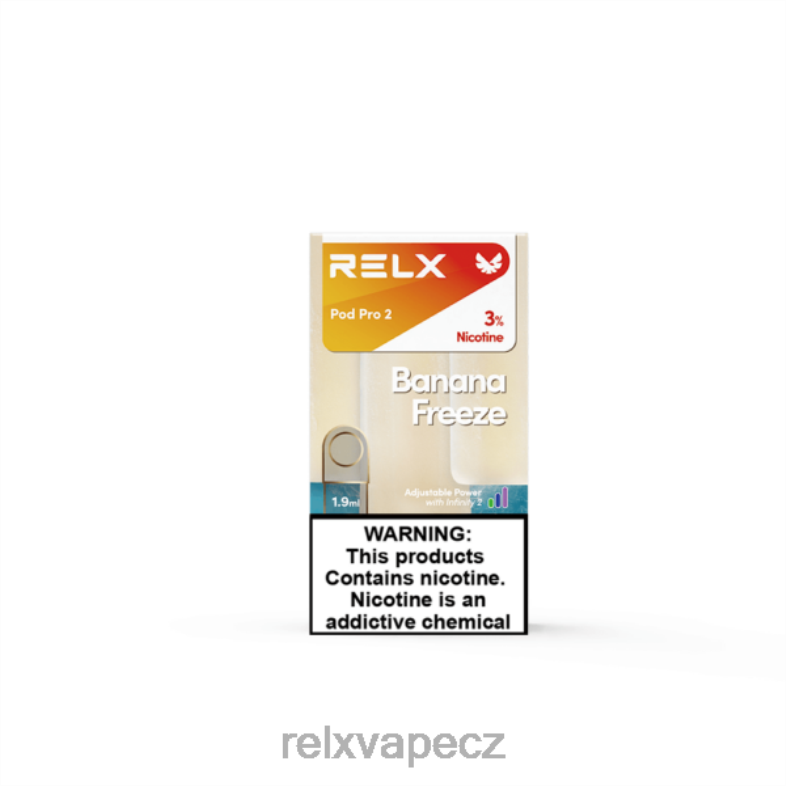 RELX Vape Flavours | RELX pod pro 2 - 3 lusky banán zmrazit H2L2P89