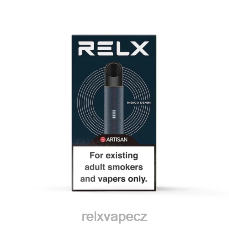 RELX Praha | RELX Infinity Plus Artisan přístroj tmavě modrá H2L2P75